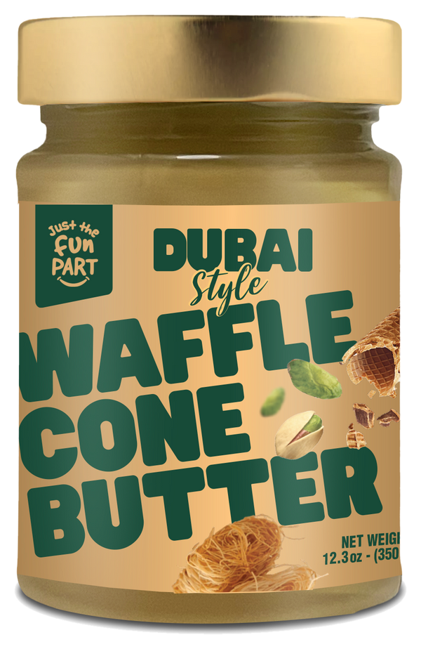 Dubai Style Waffle Cone Butter jar
