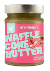 Strawberry Waffle Cone Butter jar