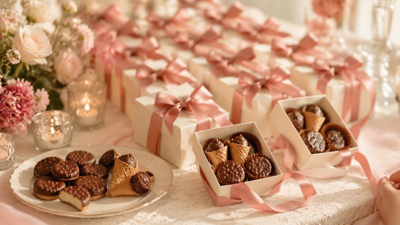 Weddings & favors — chocolate gifts