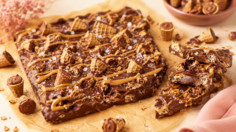 Peanut Butter Cone Bark