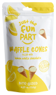 Lemon White Chocolate Waffle Cones