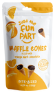 Orange Dark Chocolate Waffle Cones