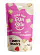 Just the Fun Bite Strawberry White Chocolate Covered Mini Butter Biscuits