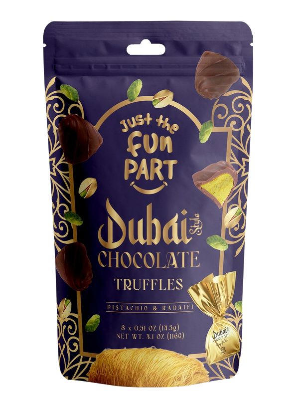 Just the Fun Part Dubai Style Chocolate Truffles