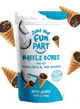 Just the Fun Part Waffle Cones filled with Coconut Flakes & Milk Chocolate