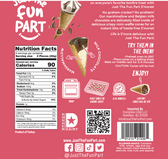 S'mores Waffle Cones — back of bag with nutrition facts, ingredients and allergens