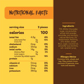 Watermelon White Chocolate Waffle Cones — nutrition facts and ingredients